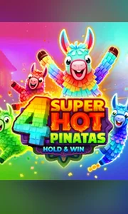4 Super Hot Pinatas Hold Win